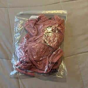 Sleep set, pink chrome